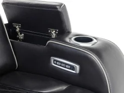 Mor Furniture Recliners|Boyington 2 Power Recliner In Gray Leather
