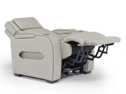Mor Furniture Recliners|Boyington 2 Power Recliner In Gray Leather