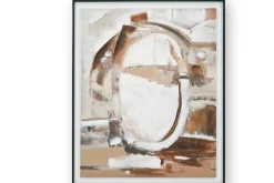 Mor Furniture Wall Art & Accents|Bradlow Abstract Wall Art In Brown/White/Black