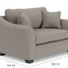 Mor Furniture Chairs|Brazil Chair, Gel - Custom Order