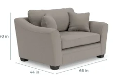 Mor Furniture Chairs|Brazil Chair, Gel - Custom Order