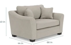 Mor Furniture Chairs|Brazil Chair In Dano Cinder, Gel