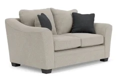 Mor Furniture Loveseats|Brazil Loveseat In Dano Fossil