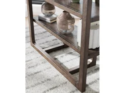 Mor Furniture Bookcases & Library Walls|Breckington Bookcase In Dark Brown