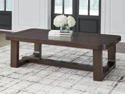 Mor Furniture Coffee Tables|Breckington Coffee Table In Dark Brown