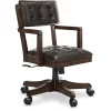 Mor Furniture Desk Chairs|Breckington Desk Chair In Dark Brown