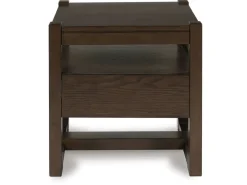 Mor Furniture Sofa & End Tables|Breckington End Table In Dark Brown