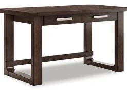 Mor Furniture Desks|Breckington Office Desk In Dark Brown