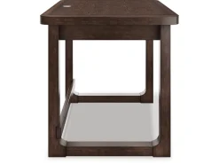 Mor Furniture Desks|Breckington Office Desk In Dark Brown