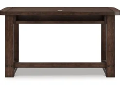 Mor Furniture Desks|Breckington Office Desk In Dark Brown