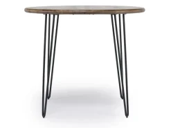Mor Furniture Dining Tables|Brennan Round Counter Height Dining Table In Golden Brown