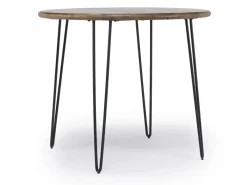 Mor Furniture Seating For 4|Round Dining Sets|Brennan Round Counter Height Dining Table & 4 Stools In James Mocha