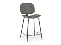Mor Furniture Seating For 4|Round Dining Sets|Brennan Round Counter Height Dining Table & 4 Stools In James Mocha