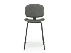 Mor Furniture Seating For 4|Round Dining Sets|Brennan Round Counter Height Dining Table & 4 Stools In James Mocha