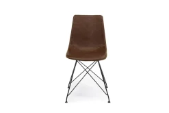 Mor Furniture Seating For 4|Round Dining Sets|Brennan Round Dining Table & 4 Chairs In Theo Slate