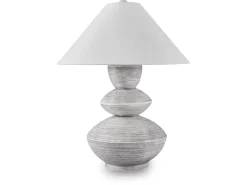 Mor Furniture Shop All Lighting & Lamps|Office Lighting|Brickdon Table Lamp In Distressed White