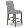 Mor Furniture Counter Height Stools|Barstools|Brighton Counter Height Stool In Light Gray/Light Brown