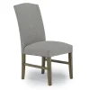 Mor Furniture Dining Chairs|Brighton Side Chair In Light Gray/Light Brown
