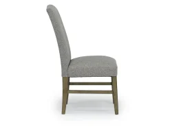 Mor Furniture Dining Chairs|Brighton Side Chair In Light Gray/Light Brown