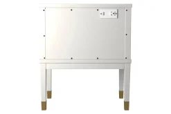 Mor Furniture Sofa & End Tables|Brody End Table In White