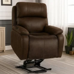 Mor Furniture Lift Chairs|Recliners|Brookings 2 Power Lift Chair In Brown