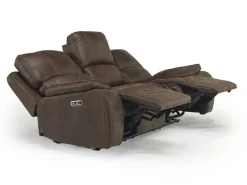 Mor Furniture Reclining Sofas|Sofas|Brookings 2 Power Sofa In Charcoal Gray