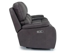 Mor Furniture Reclining Sofas|Sofas|Brookings 2 Power Sofa In Charcoal Gray