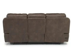 Mor Furniture Reclining Sofas|Sofas|Brookings 2 Power Sofa In Charcoal Gray