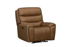 Mor Furniture Recliners|Bruce 2 Power Recliner In Cognac
