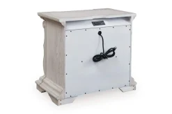 Mor Furniture Nightstands|Bruchandi Nightstand In Antique White