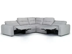 Mor Furniture Sectionals|Bryce 5 Piece Power Sectional In Savannah Coin