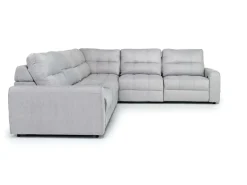 Mor Furniture Sectionals|Bryce 5 Piece Power Sectional In Savannah Coin