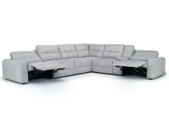 Mor Furniture Sectionals|Bryce 7 Piece Power Sectional In Savannah Coin