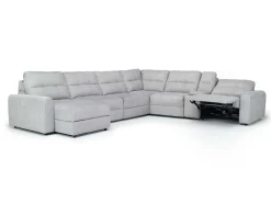Mor Furniture Sectionals|Bryce 7 Piece Power Sectional In Savannah Coin