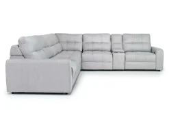 Mor Furniture Sectionals|Bryce 7 Piece Power Sectional In Savannah Coin