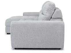 Mor Furniture Sofas|Bryce Power Slider Sofa Storage Chaise In Savannah Coin, Left Facing