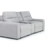 Mor Furniture Loveseats|Bryce Power Sliding Console Loveseat In Savannah Coin