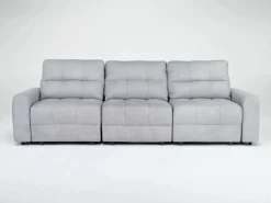 Mor Furniture Sofas|Bryce Power Sliding Sofa In Savannah Coin