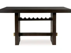 Mor Furniture Counter Height Tables|Dining Tables|Burkhaus Counter Height Dining Table In Dark Brown