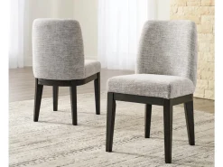 Mor Furniture Dining Room Sets|Burkhaus Extendable Dining Table, 6 Chairs & 2 Arm Chairs In Biege/Dark Brown