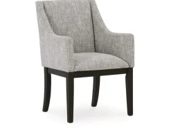 Mor Furniture Dining Room Sets|Burkhaus Extendable Dining Table, 6 Chairs & 2 Arm Chairs In Biege/Dark Brown