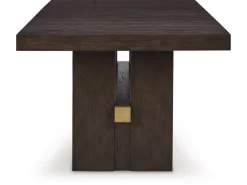 Mor Furniture Seating For 4|Dining Room Sets|Burkhaus Extendable Dining Table & 4 Chairs In Biege/Dark Brown