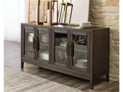 Mor Furniture Sideboards, Buffets & Hutches|Burkhaus Server In Dark Brown