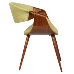 Mor Furniture Dining Chairs|Butterfly Side Chair In Green
