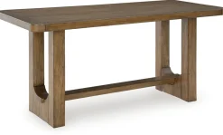 Mor Furniture Seating For 4|Counter Height Dining Sets|Cabalynn Counter Height Dining Table & 4 Stools In Light Brown