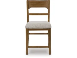 Mor Furniture Seating For 4|Counter Height Dining Sets|Cabalynn Counter Height Dining Table & 4 Stools In Light Brown