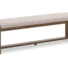 Mor Furniture Dining Benches|Cabalynn Dining Bench In Oatmeal/Light Brown