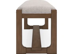 Mor Furniture Dining Benches|Cabalynn Dining Bench In Oatmeal/Light Brown