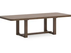 Mor Furniture Seating For 4|Dining Room Sets|Cabalynn Extendable Dining Table & 4 Chairs In Light Brown