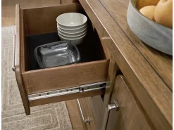 Mor Furniture Sideboards, Buffets & Hutches|Cabalynn Server In Light Brown